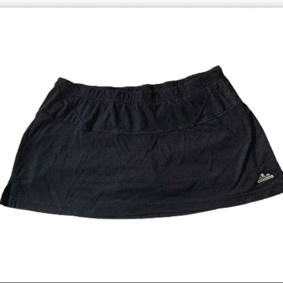 ADIDAS SUPERNOVA Black Tennis Workout Skirt Skort Womens Medium - Picture 7 of 15